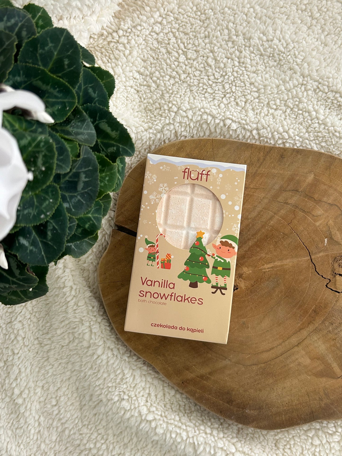 TABLETTE EFFERVESCENTE POUR LE BAIN - VANILLE SNOWFLAKES