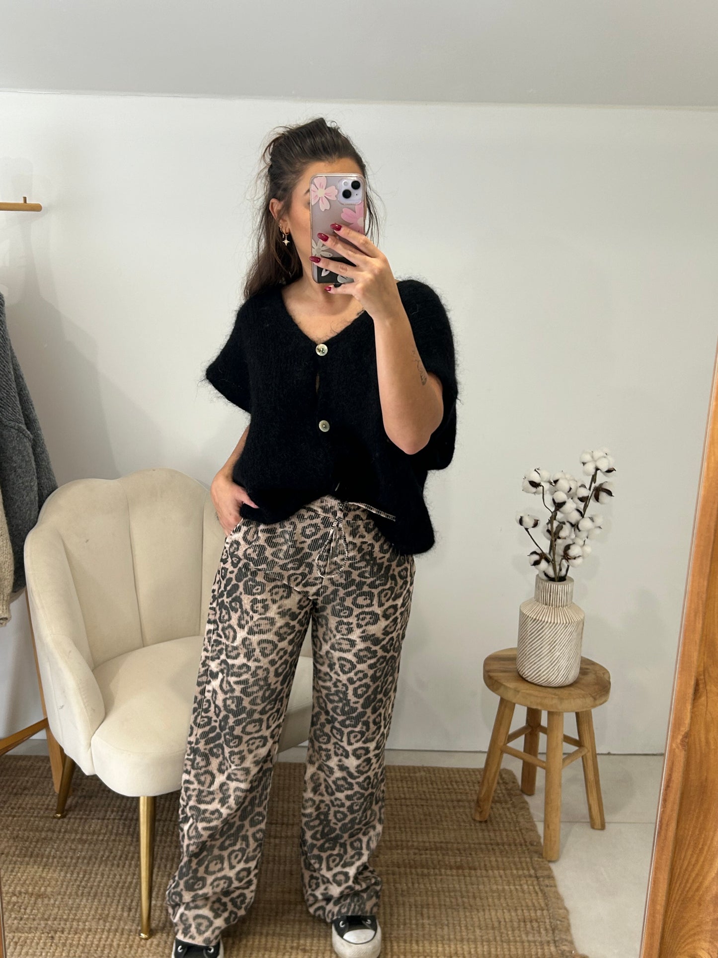 PANTALON MAYA LÉOPARD