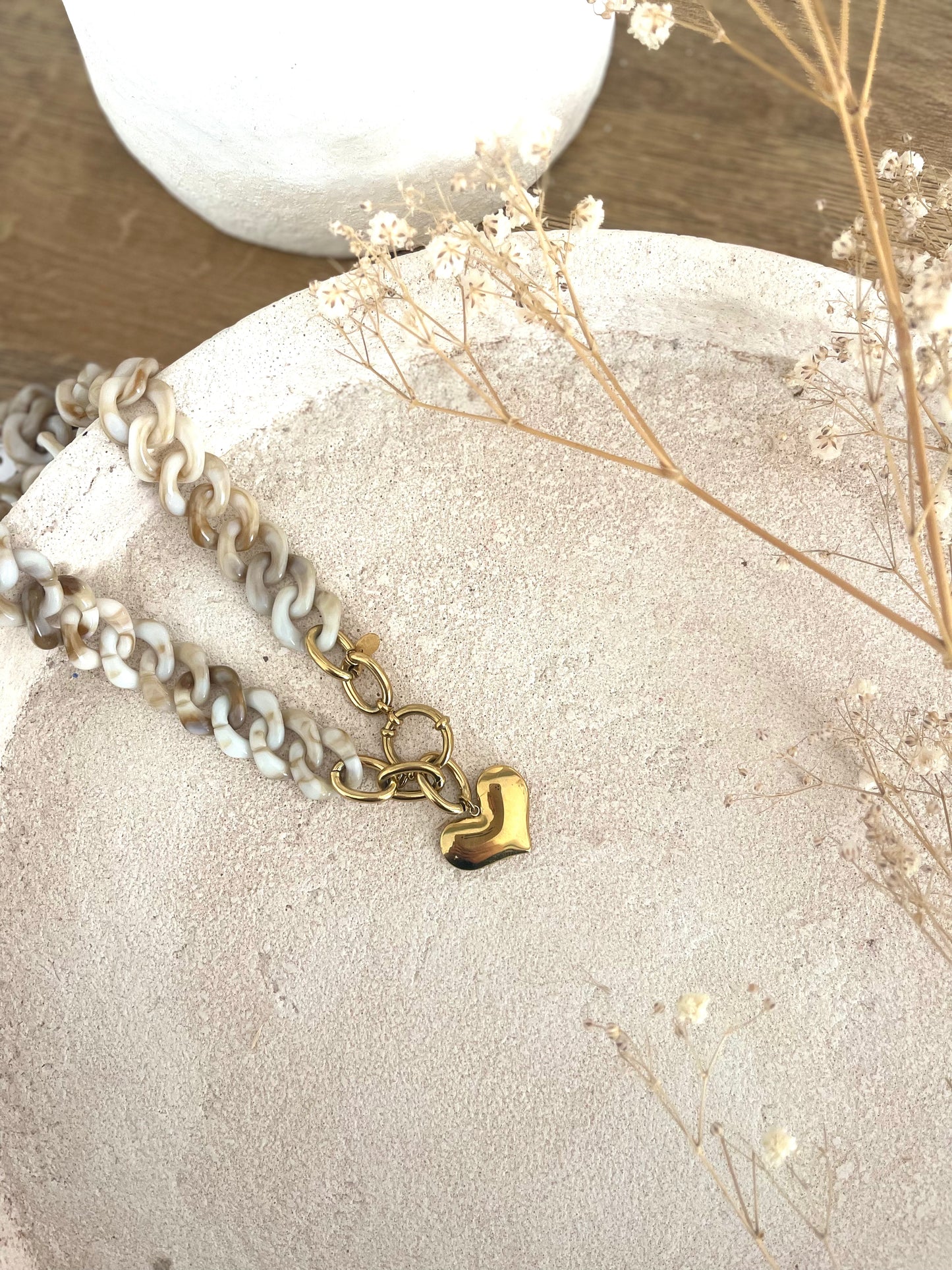 Collier Cathy - Pendentif Cœur