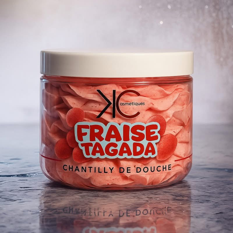 Chantilly de douche Fraise Tagada 🍓